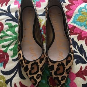 Sam Edelman Leopard Flats